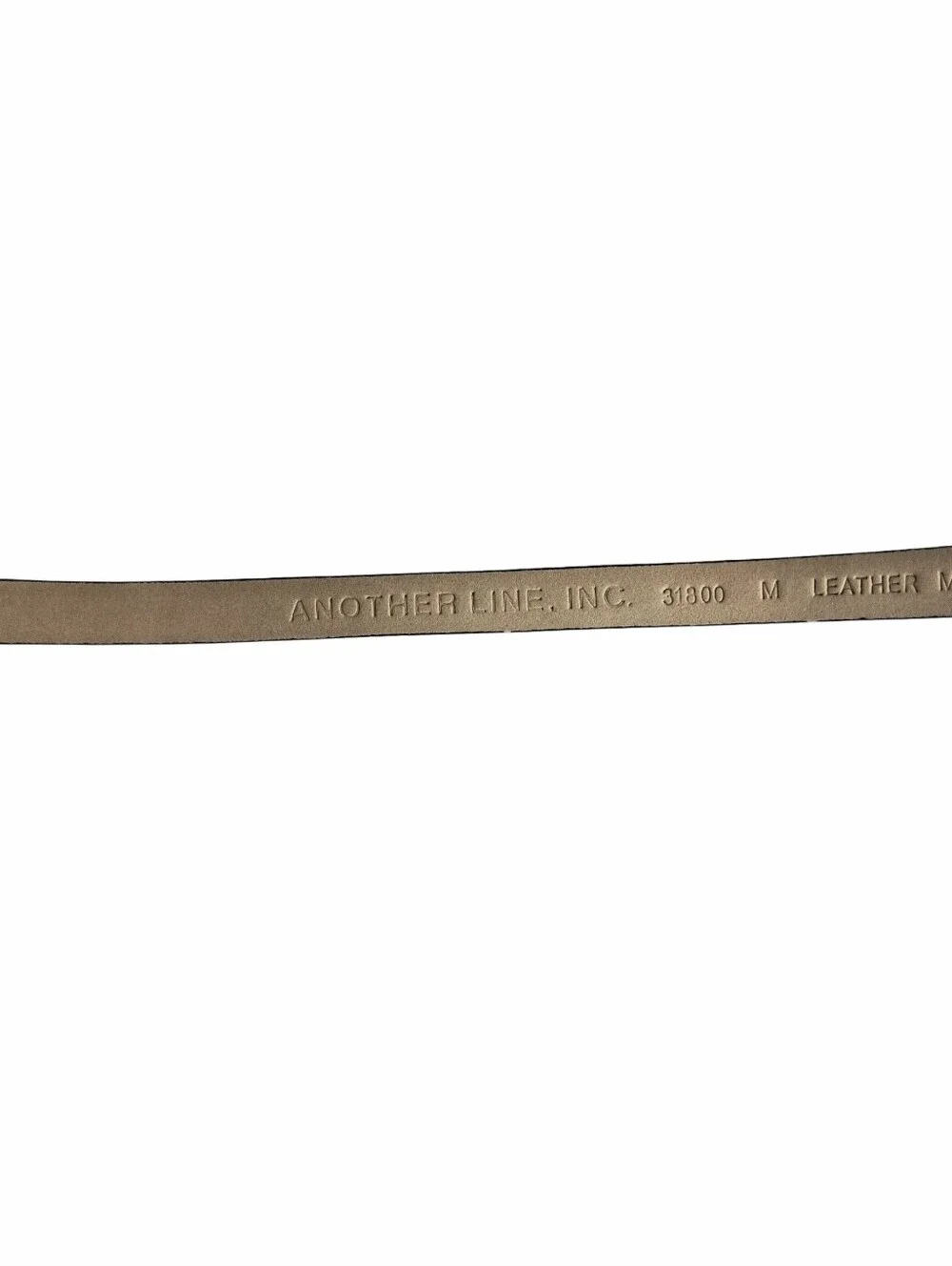Set of 2 Wmn's Skinny Belts Joan & David Brn Alligator L & Another Line Inc Bk M